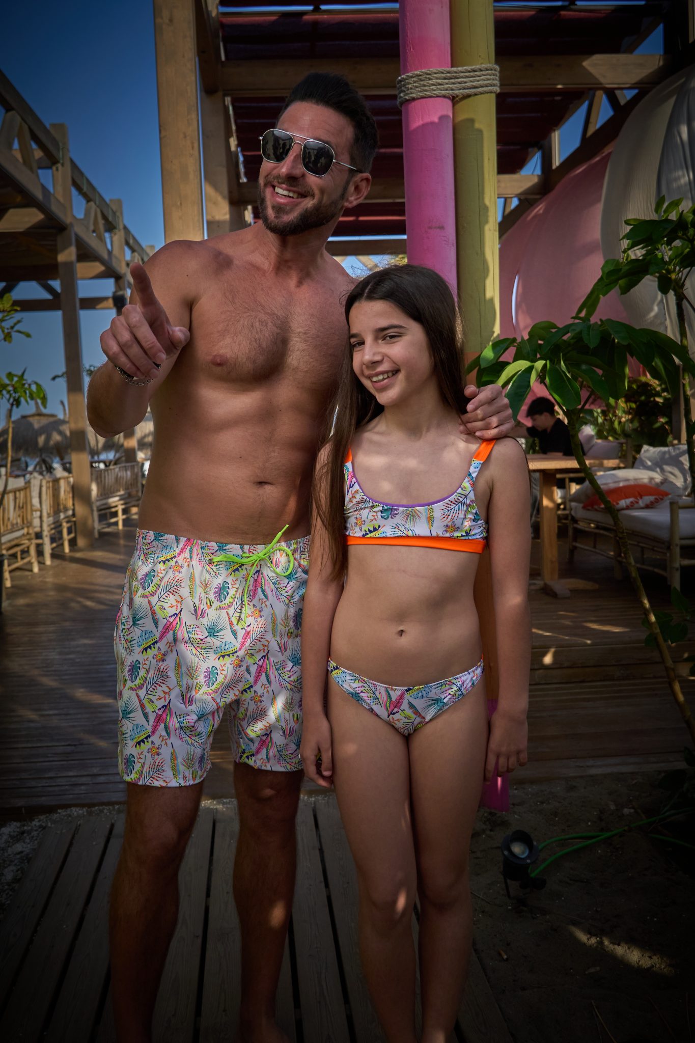 Bikini Niña Plumas – Belen Zotano Swimwear